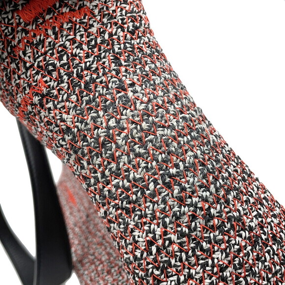 Balenciaga Zigzag Canvas Leather Shoulder Bag - Picture 6 of 11